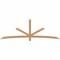 Ekena Millwork Alberta Smooth Timber Gable Bracket, Western Red Cedar, 108"W x 36"H x 3 1/2"D x 3 1/2"F, 8/12 Pitch GBW108X36X0404ALB00SWR - alternate 1